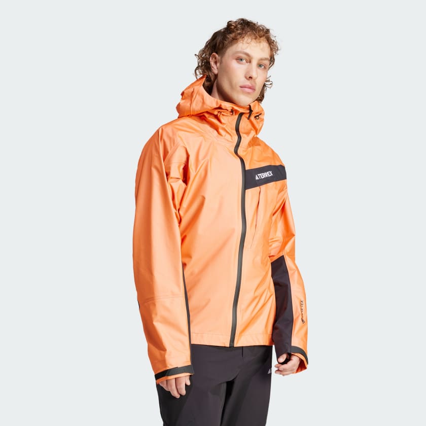 adidas Terrex Techrock Light Gore-Tex Active Jacket - Orange | adidas  Finland