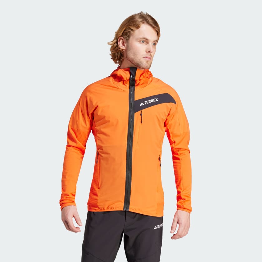 Adidas wind on sale fleece jacket