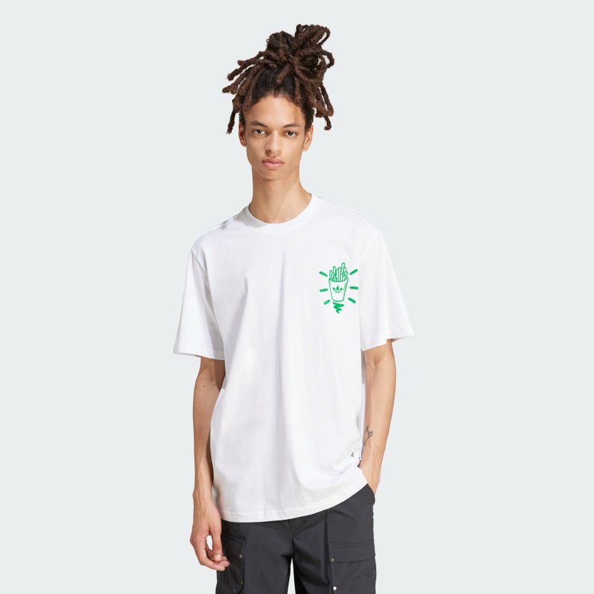 adidas Originals Tee - White | Free Shipping with adiClub