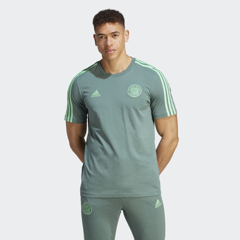 Green adidas Celtic FC Pre Match Shirt
