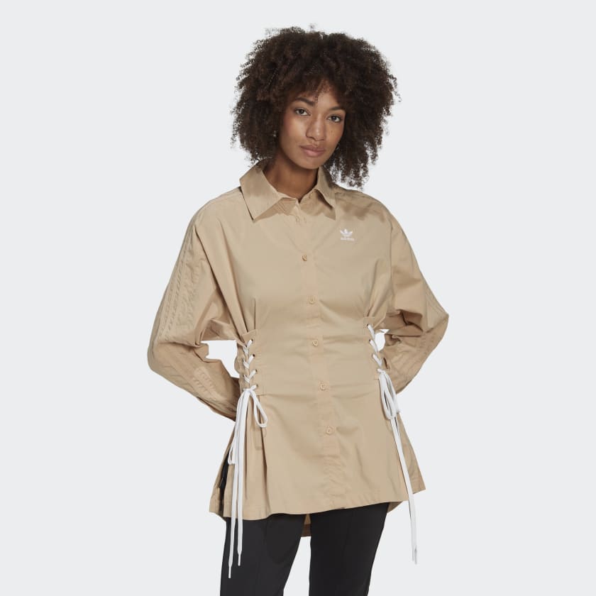 Tan adidas shirt hotsell womens
