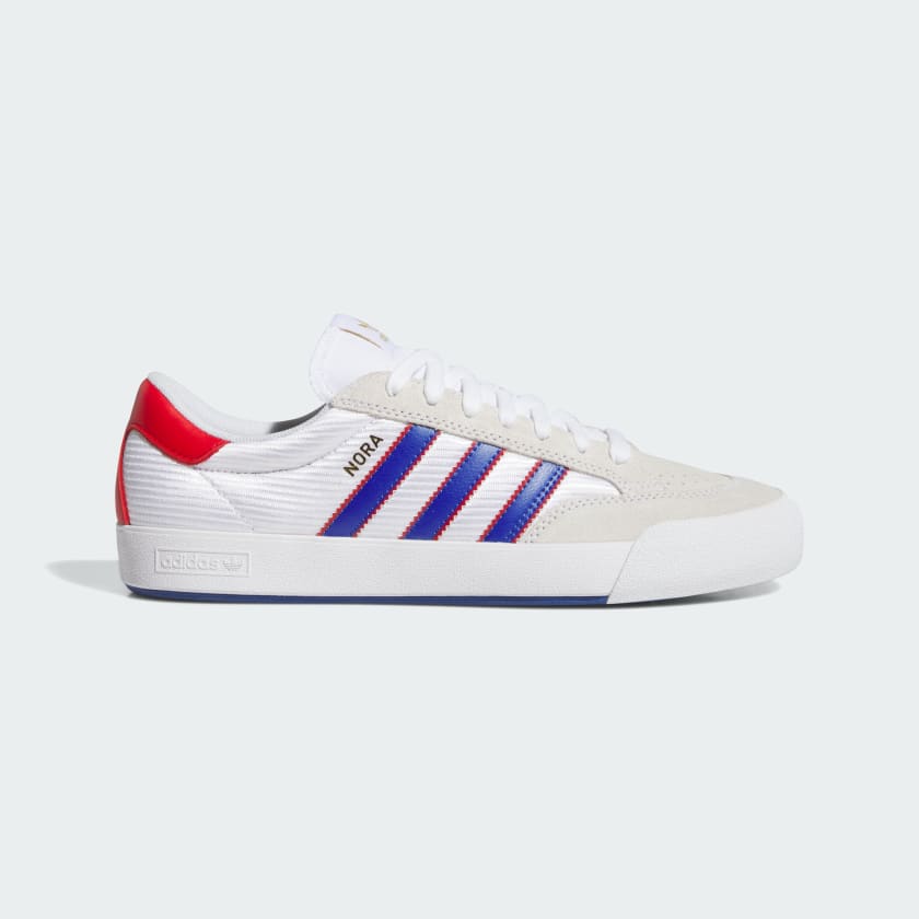 ★adidas★ Nora Wonder White Orange Adidas Skateboarding Nora Shoe – No Comply Skateshop