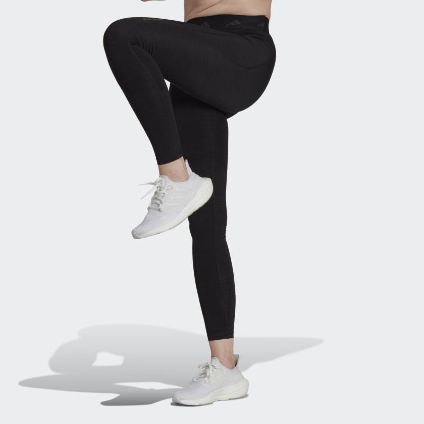 adidas Techfit Brushed Full Length Leggings - Black