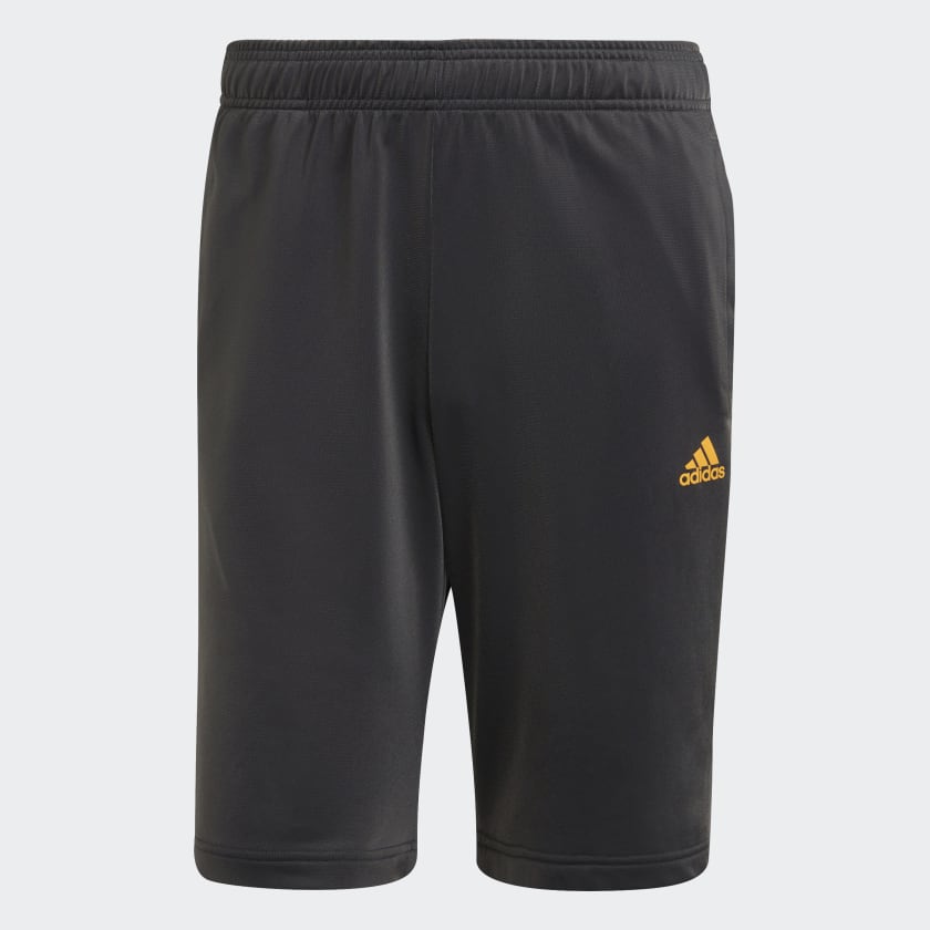 adidas Primegreen Essentials Warm-Up Training Men\'s | US 3-Stripes | - Grey Camo adidas Shorts