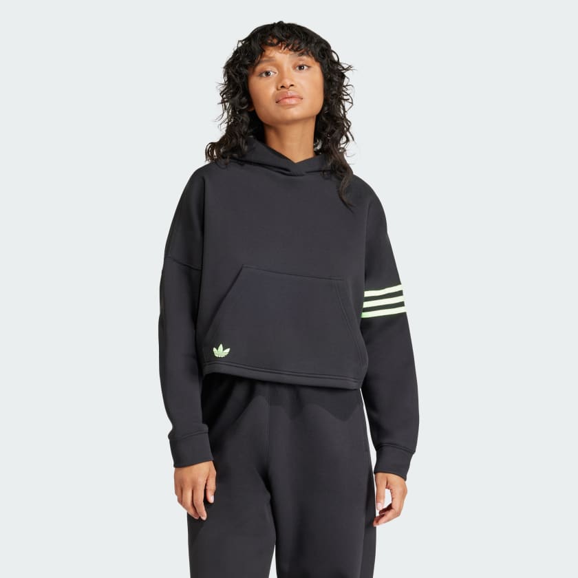 adidas Neuclassics Hoodie Black adidas India