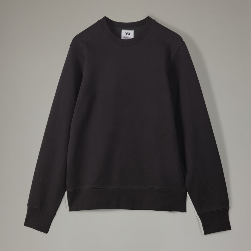 Y-3 Signature Graphic Crewneck Sweatshirt, Core White – OZNICO