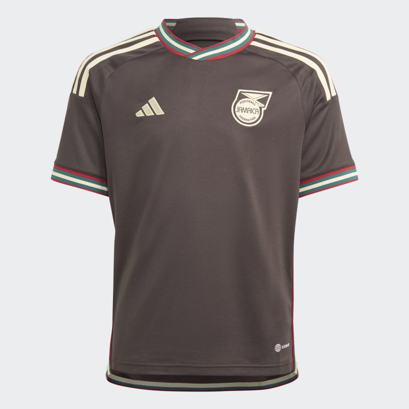 elegant Parana rivier balans ⚽️ adidas Jamaica 23 Away Jersey - Brown | Kids' Soccer | adidas US ⚽️