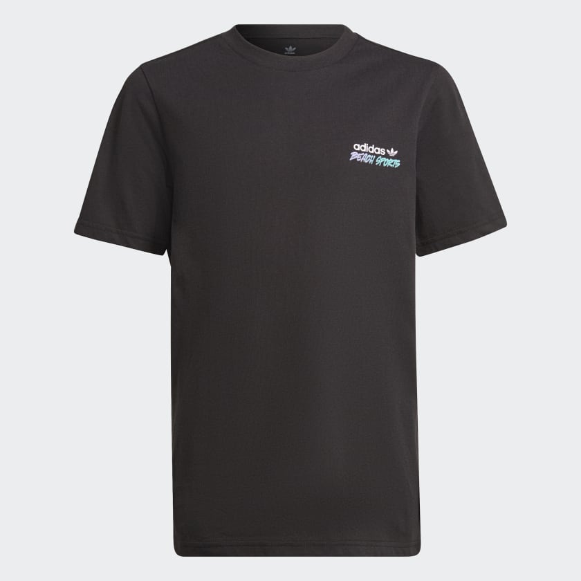 adidas Graphic Stoked Beach Tee Black adidas Philippines