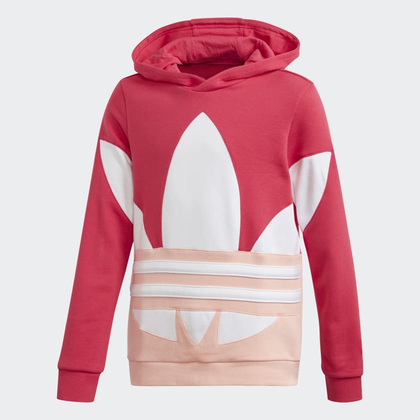 large pink moletom com capuz