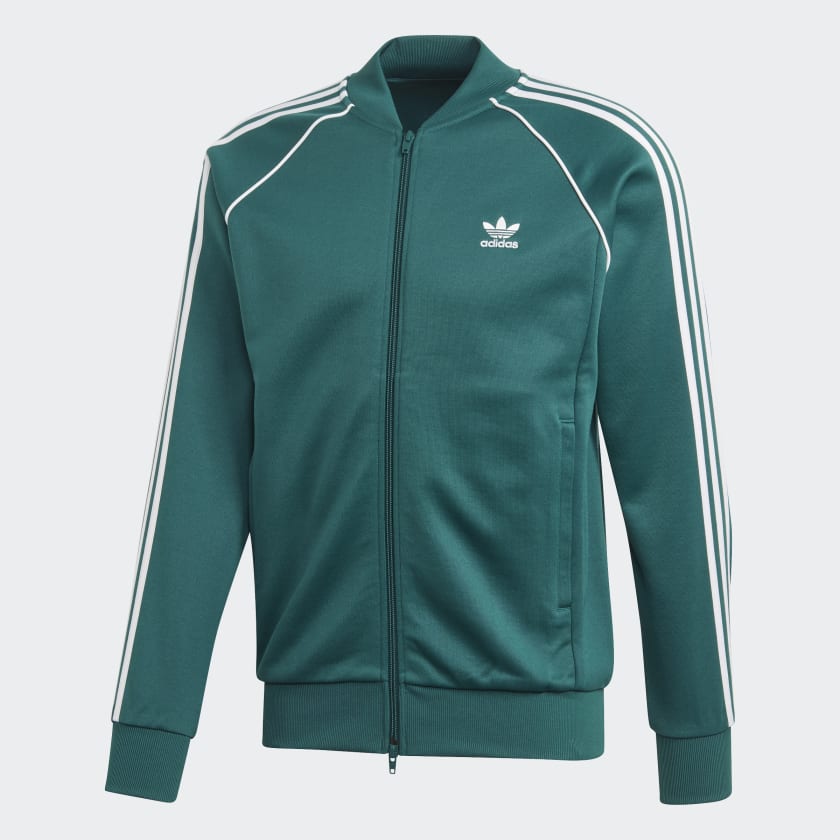 Casaca de Buzo SST Verde adidas adidas Peru