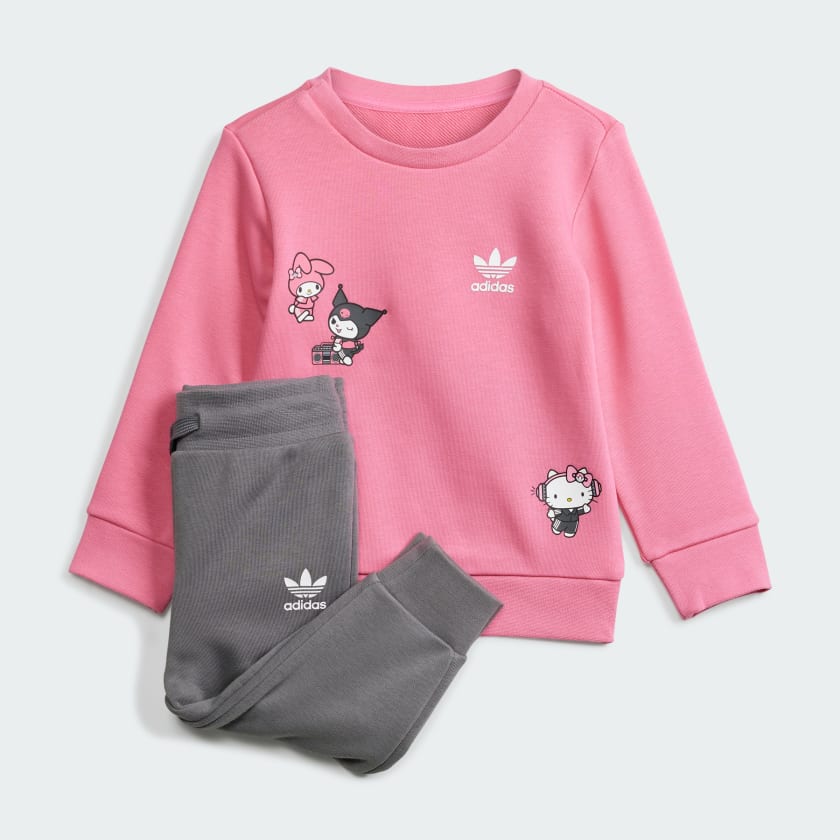 adidas Originals x Hello Kitty Crew Set Pink adidas Australia