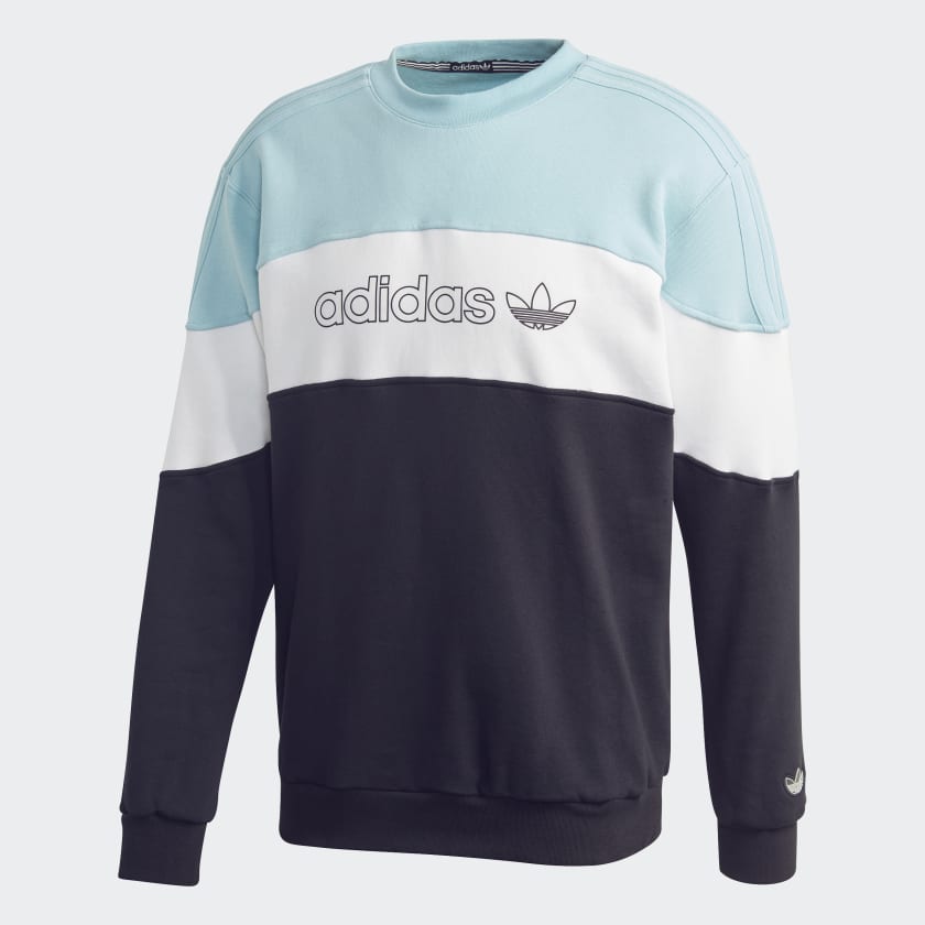 adidas BX 20 Crewneck Sweatshirt Blue adidas New Zealand