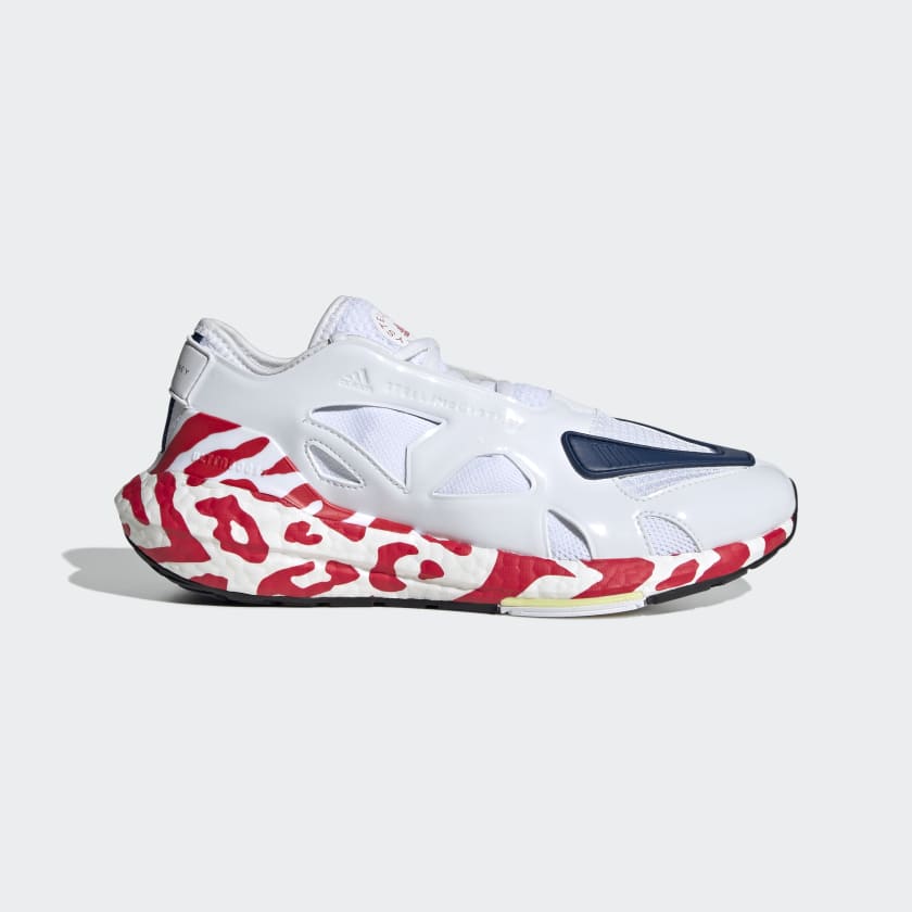 ADIDAS BY STELLA MCCARTNEY Ultraboost 22 printed stretch-knit and mesh  sneakers