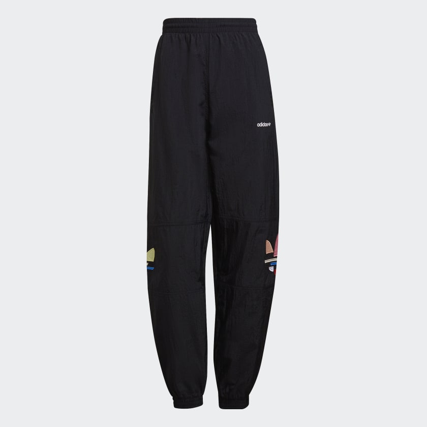 adidas Pantal n Deportivo Adicolor Trifolio Cortado Negro adidas Argentina