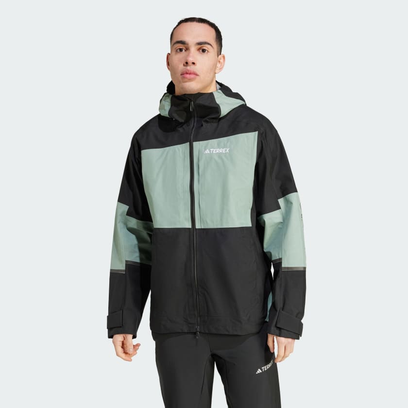 Adidas Raincoat Mens Small Black Full Zip Inner Mesh Liner | eBay
