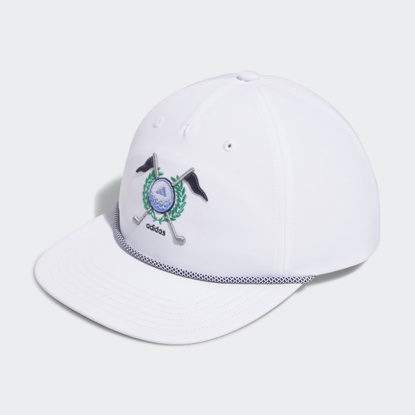 Arreglo Margarita Rango adidas Retro Five-Panel Hat - White | Men's Golf | adidas US