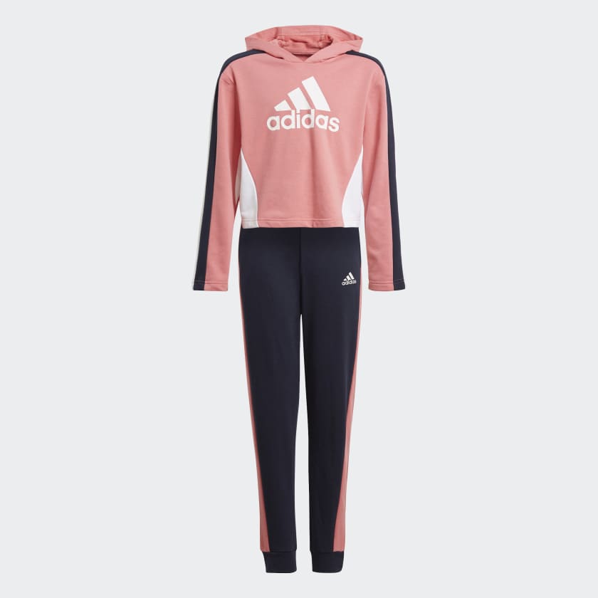 Roze adidas pak discount
