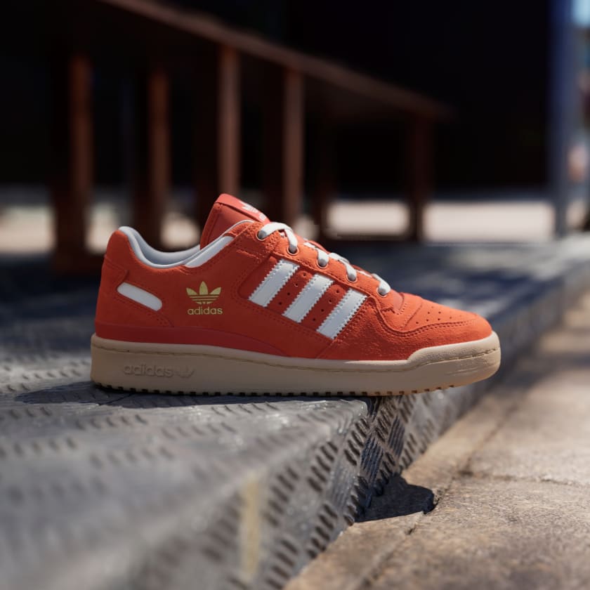 Red orange adidas clearance