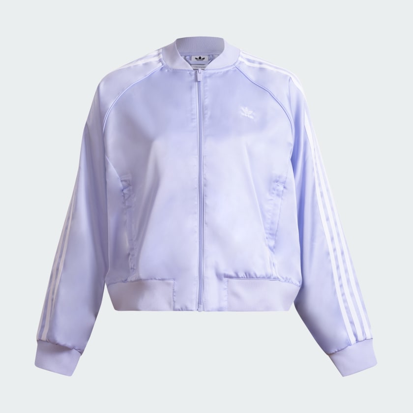 adidas Chamarra SST Holgada Violeta adidas Mexico