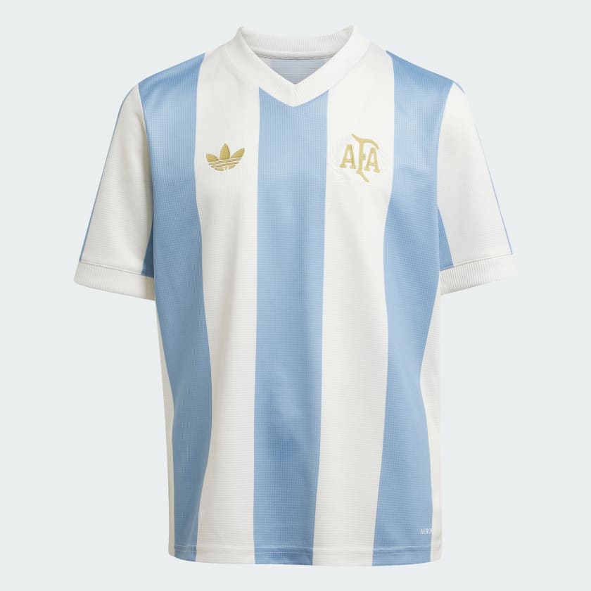 adidas Argentina Anniversary Jersey Kids Blue Free Shipping with adiClub adidas US