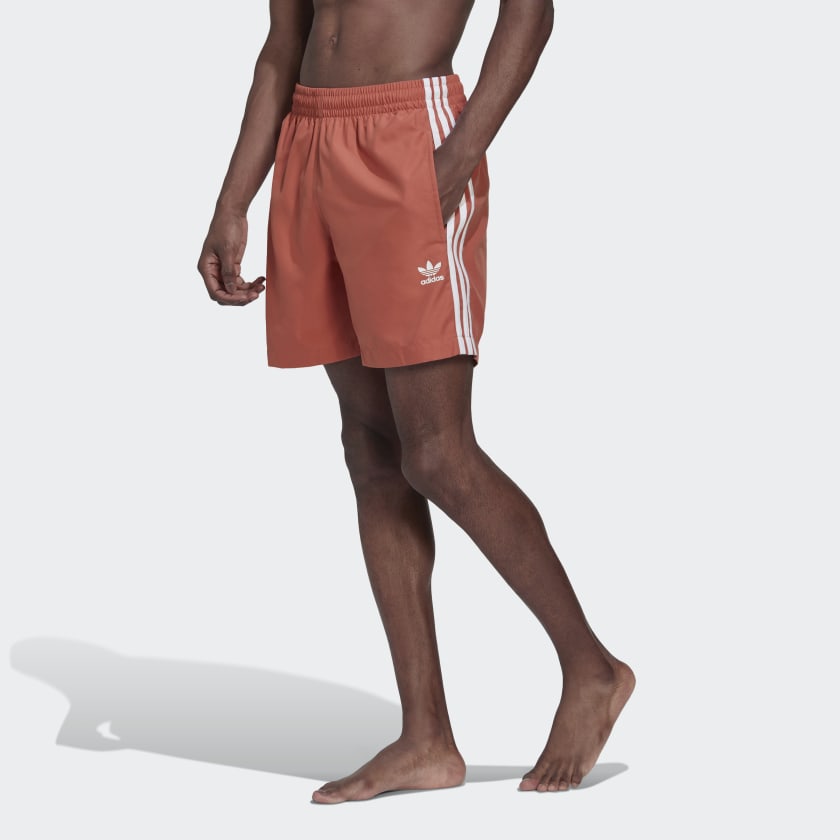 adidas Adicolor Classics Brown Men\'s | Shorts US Swim Swim - 3-Stripes | adidas