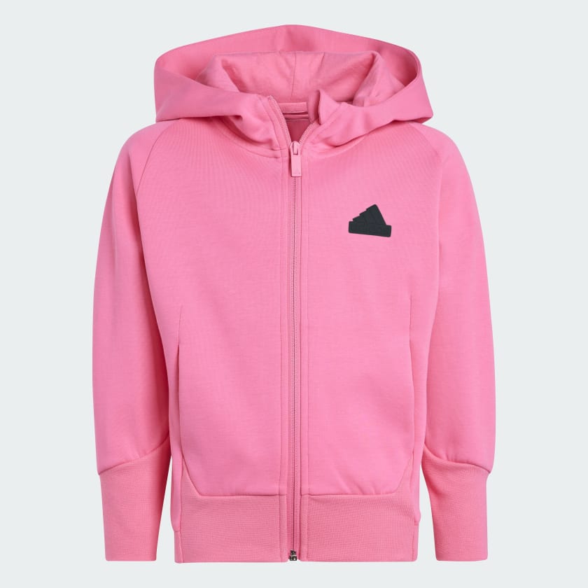 Buzo rosa sales adidas