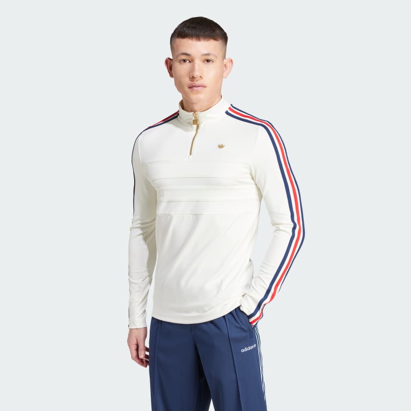 Adidas top weiß shop