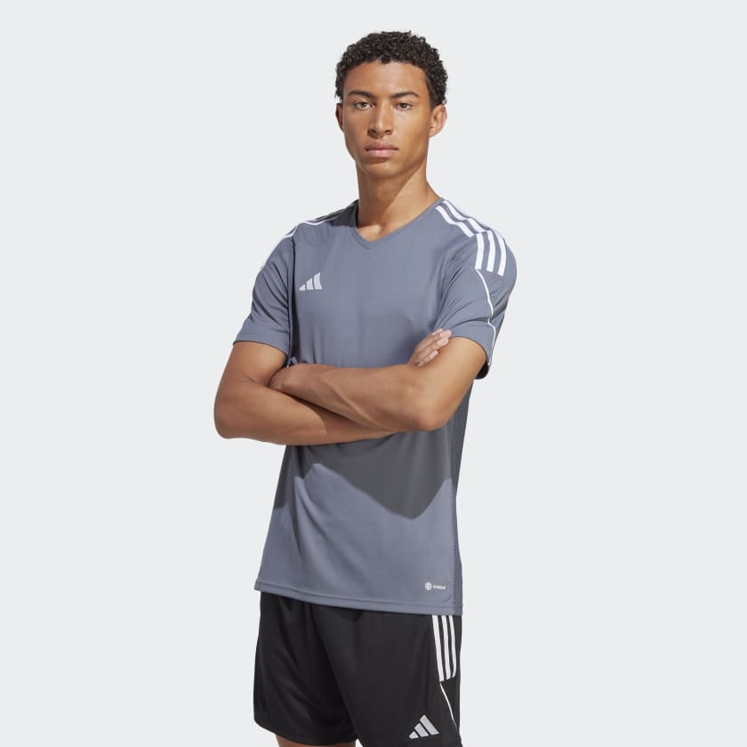 adidas Tiro League | Soccer | adidas Jersey Men\'s US - 23 Grey