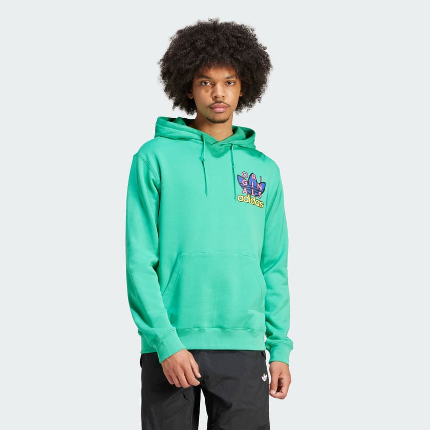 adidas Buzo con Capucha Verde adidas Colombia