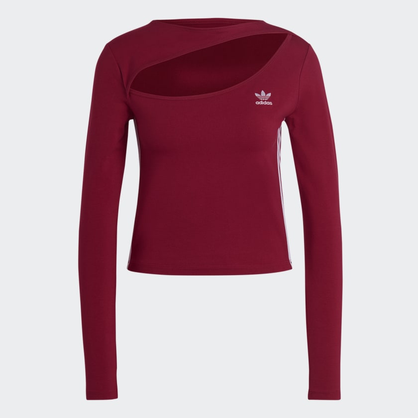 Adidas cutout sweatshirt deals