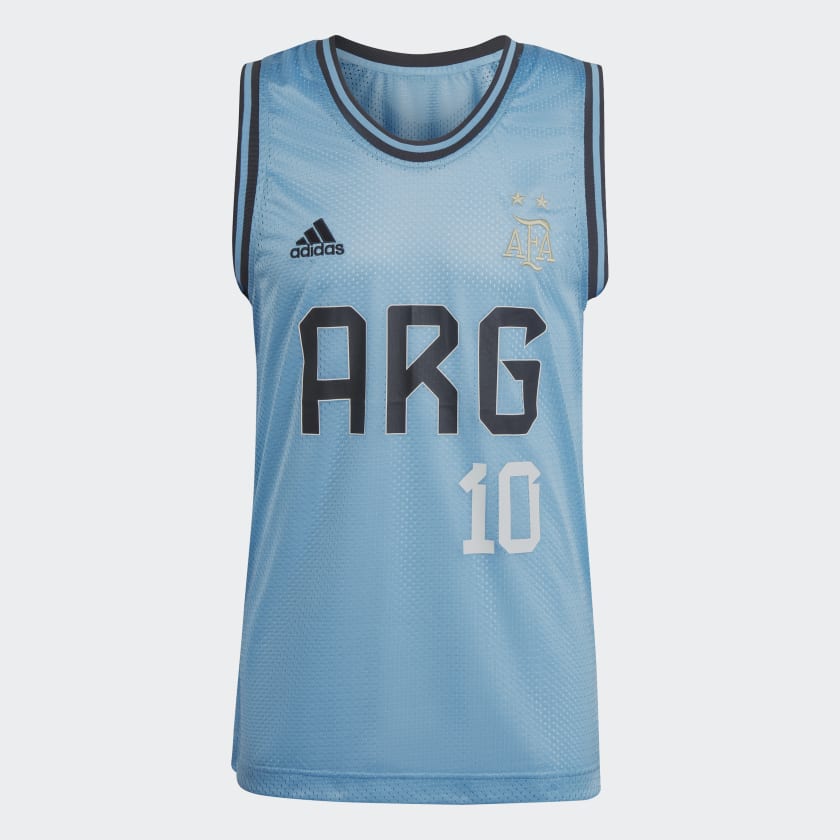 adidas Camiseta de Basquet Argentina Azul adidas Argentina