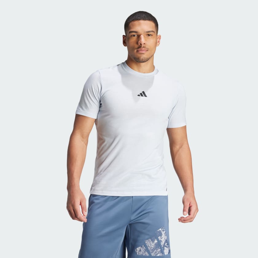Adidas t shirts for gym on sale