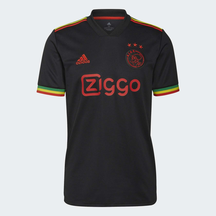 adidas Ajax Amsterdam 21/22 Third Jersey - Black | Men's Soccer | adidas US