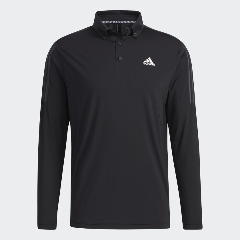 Adidas long sleeve black top hot sale