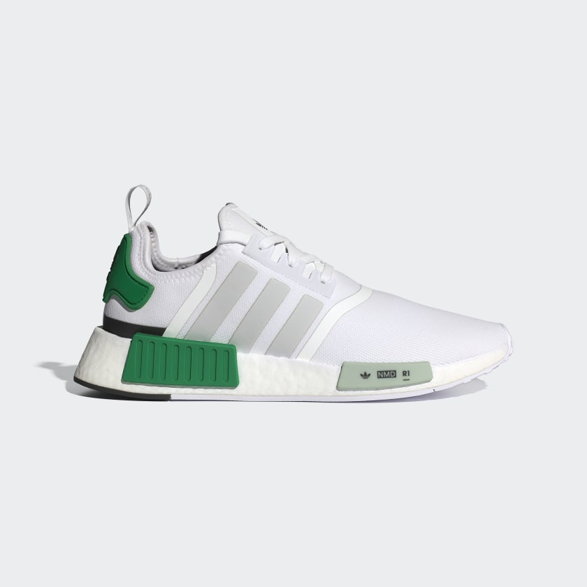Green adidas nmd r1 hot sale