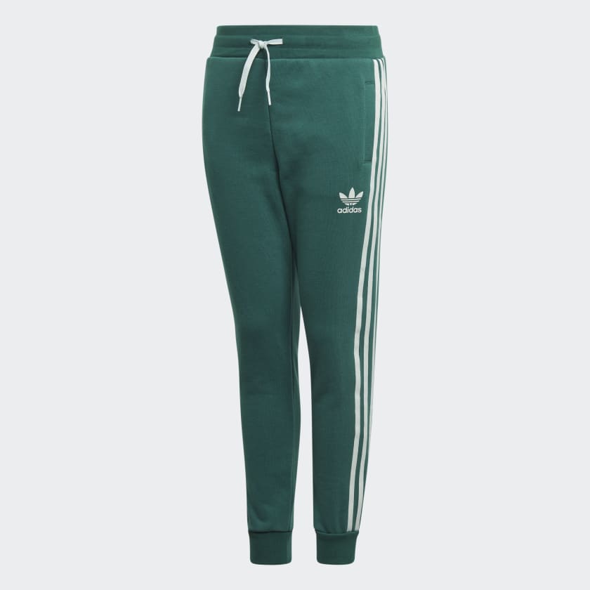 adidas 3 Stripes Pants Green adidas New Zealand