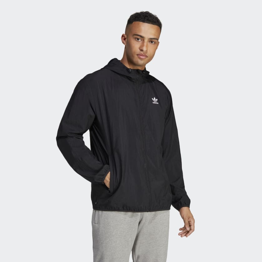 Coupe vent adidas noir sale