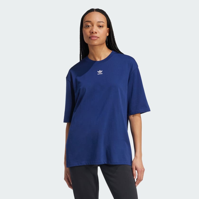 Adidas t shirt boyfriend on sale