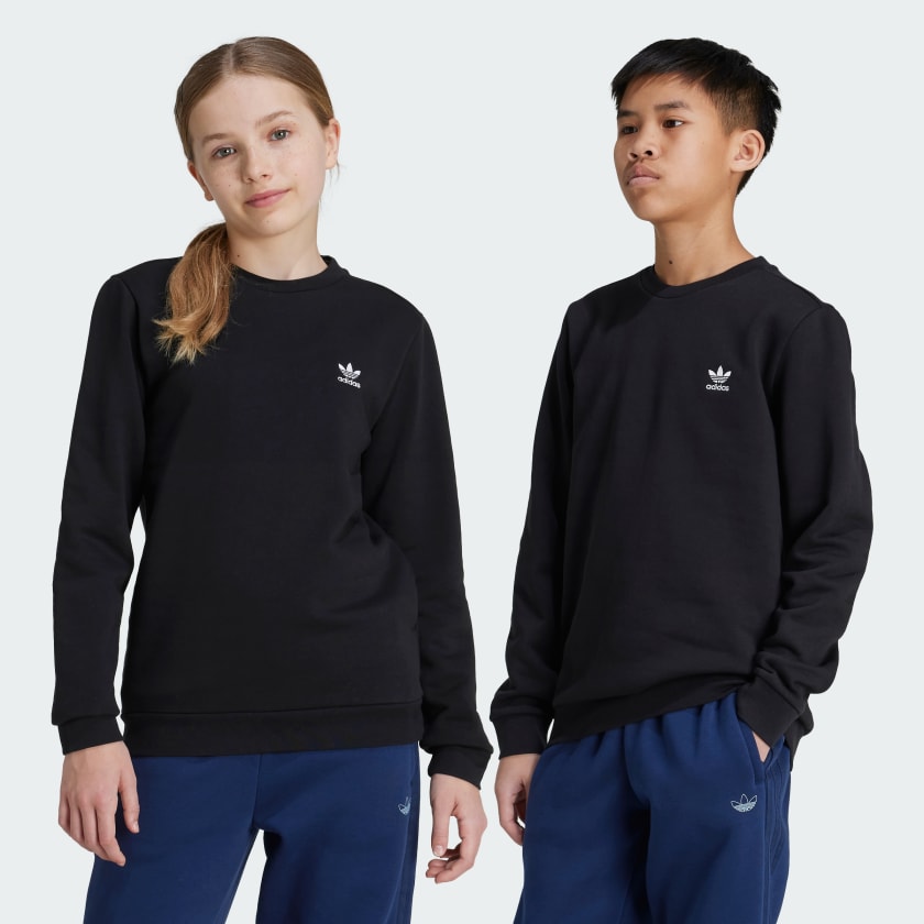 Girls black adidas jumper 2025