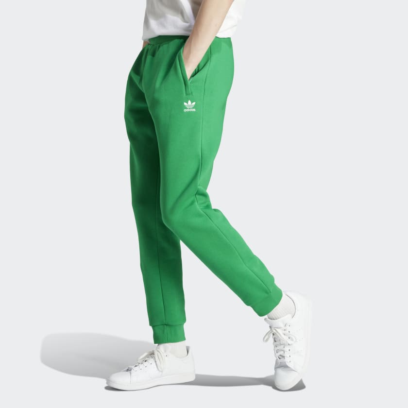 adidas Trefoil Essentials Pants - Lifestyle Men\'s | adidas Green US 