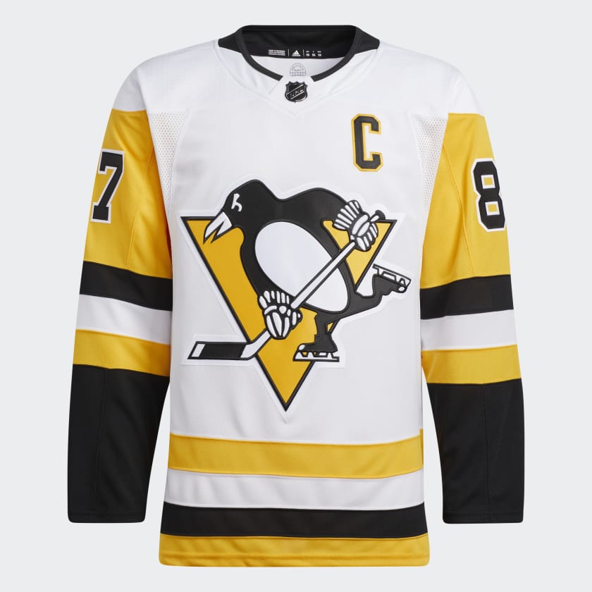 adidas Penguins Crosby Away Authentic Jersey White Free Shipping with adiClub adidas US