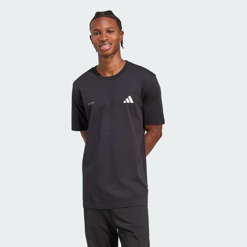 ★adidas★ Basketball Tee Deep Navy JE3764 Adidas adidas Basketball Tee