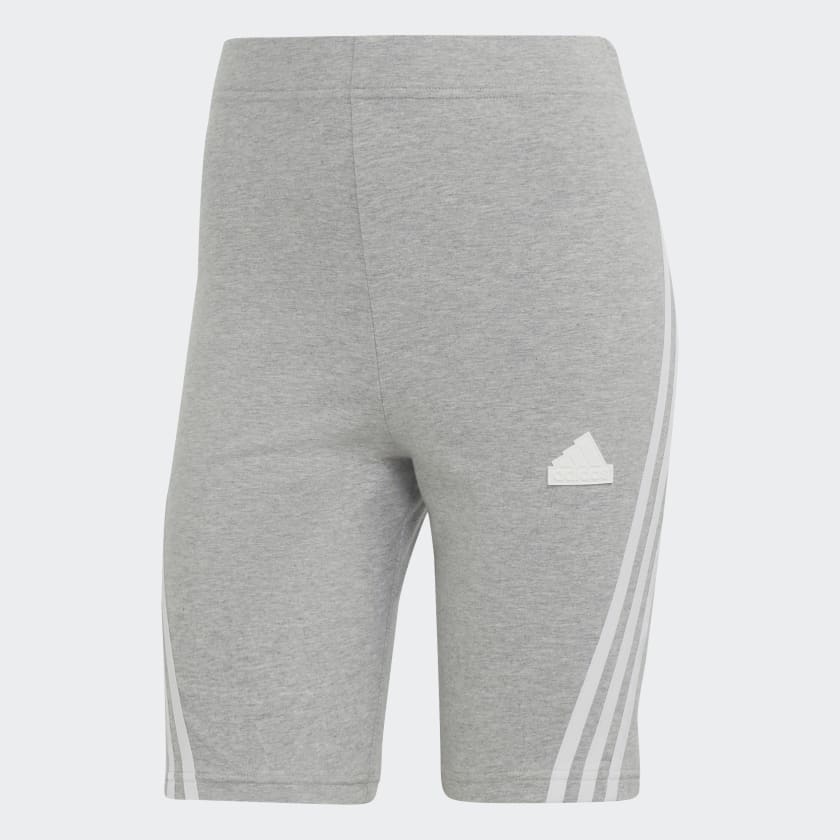 adidas Future Icons 3 Stripes Bike Shorts Grey adidas Philippines
