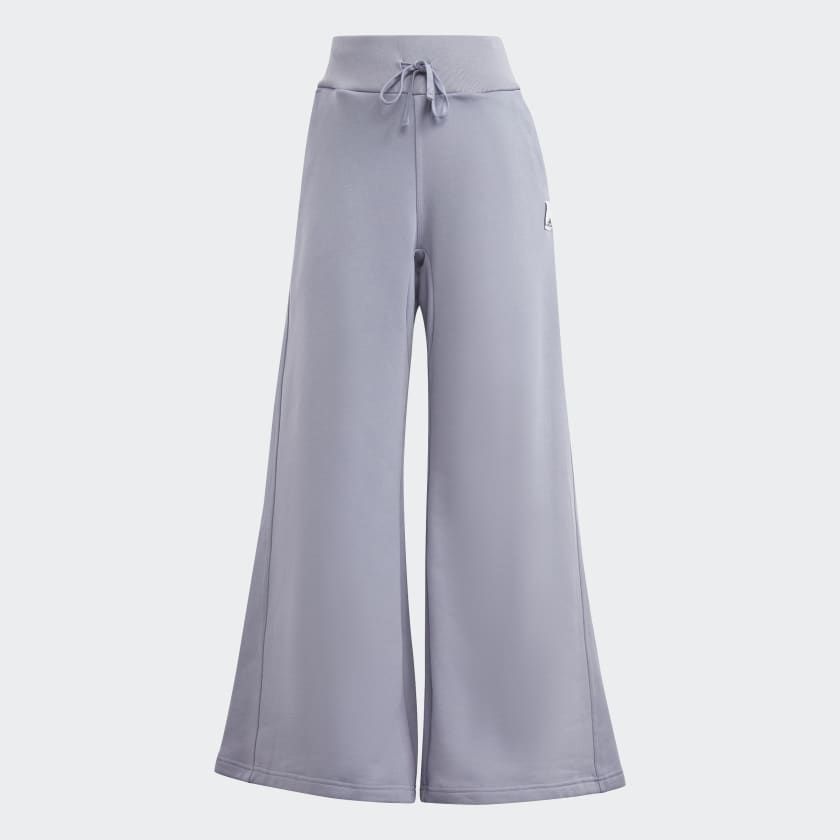 [ADIDAS] レディース ワイドパンツ WIDE LEG PANT 23SS パープル ワイドパンツ パープル（紫）系 adidas(アディダス) パンツ