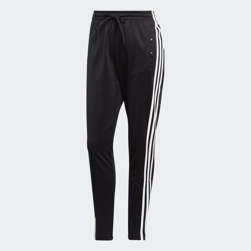 calça adidas botões laterais feminina