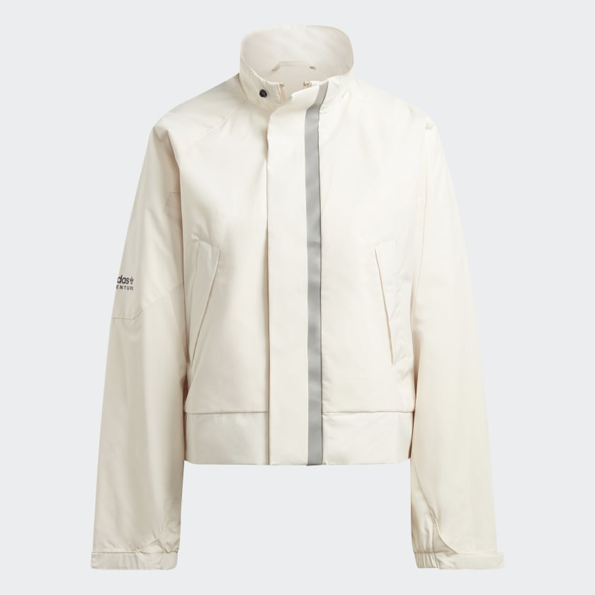 Adventure Crop Jacket White Women s Lifestyle adidas CA