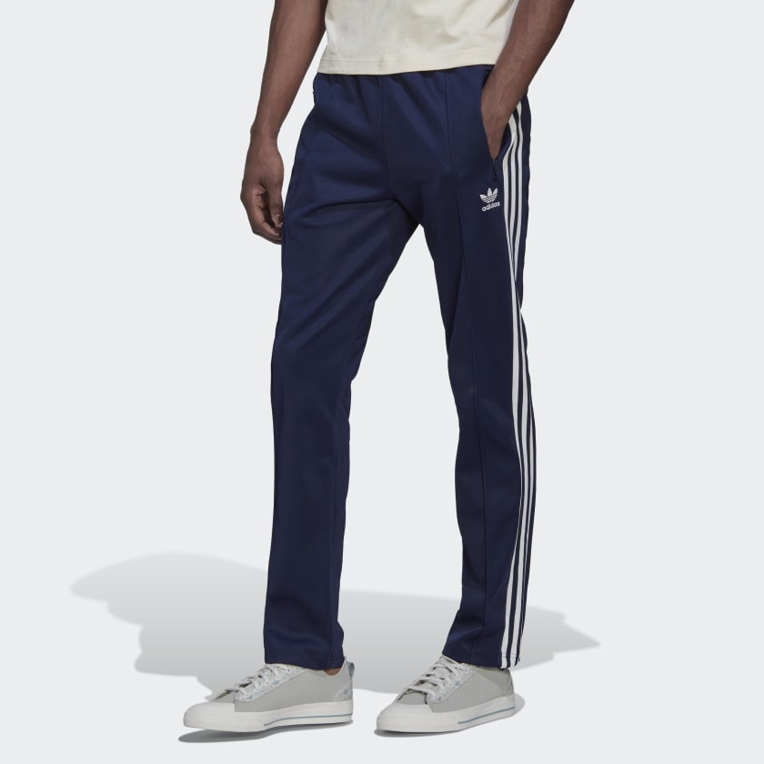 adidas Adicolor Classics Beckenbauer Primeblue Track Pants - Blue | Men ...