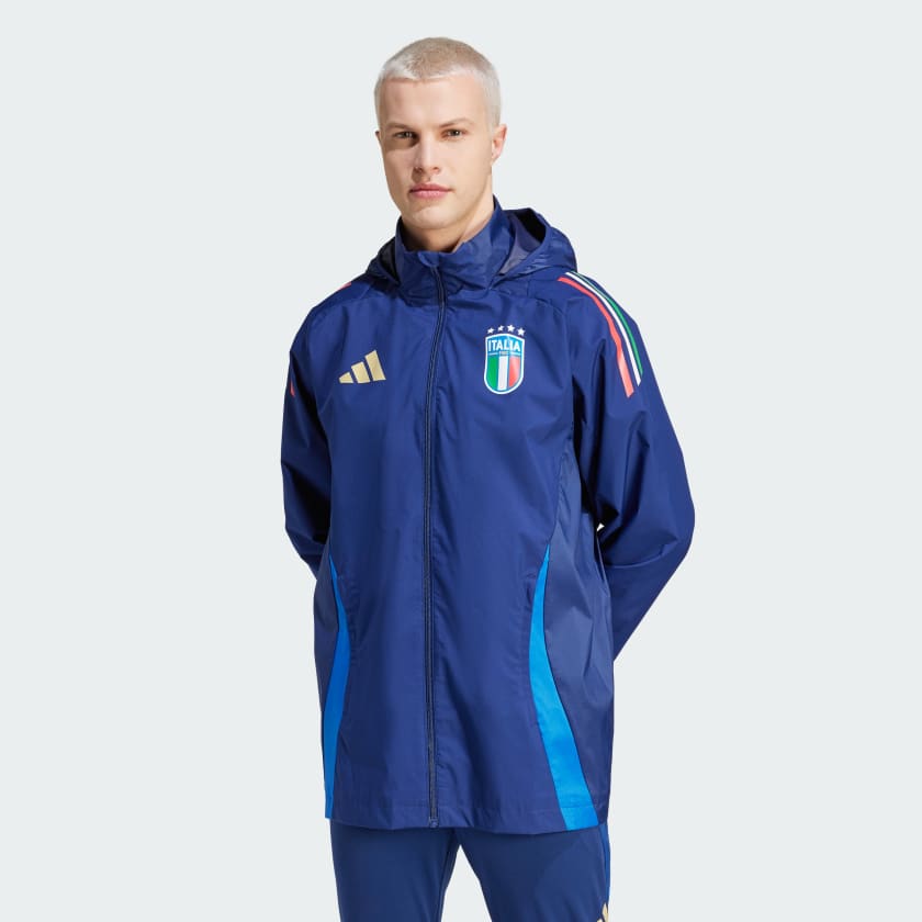 adidas Italy Tiro 24 Competition All Weather Jacket Blue adidas Ireland