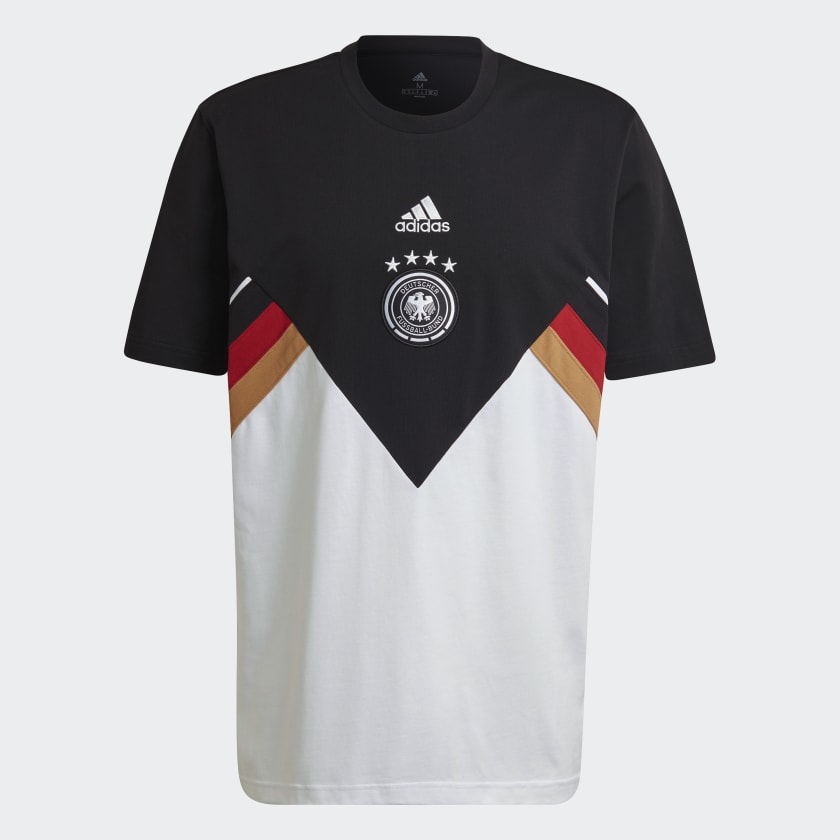 商品画像：adidas Germany Icon Shirt 2022 Adults | SportsDirect.com USA 2