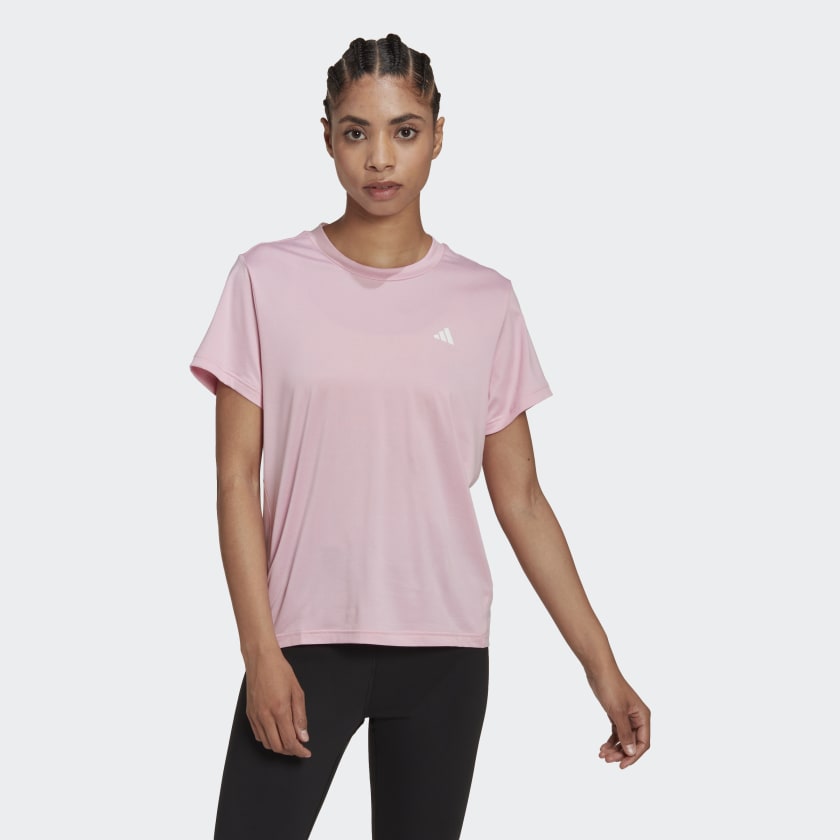 Camiseta AEROREADY Made for Training Rosa adidas adidas Brasil